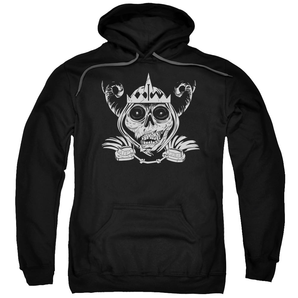 skull face hoodie