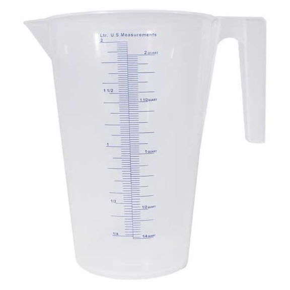 Funnel King Measuring Container,Fixed Spout,2 Quart 94140