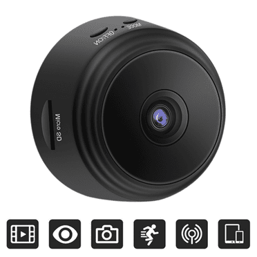 BCOOSS Home Security Camera Wireless WIFI Mini Indoor Surveillance Camera with Night Vision 1080 HD Video Recording Wide Angle