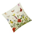 thumbnail image 1 of Cateissary Funda de almohada de planta transpirable para sofá - Funda de cojín antibacteriana y desmontable hecha en línea Jardín y Patio cuatro 45*45 CM, 1 of 6
