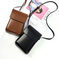 2022 New PU Mobile Phone Bag Mini Simple Casual Small Square Bag