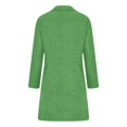 thumbnail image 5 of Aoiroe Womens Winter Coats Double Breasted Trench Coat For Women Winter Coats For Women Super Warm Winter Coats For Women Lightweight Trench Coat Women 2025 Fall Trendy Long Sleeve Green 3XL, 5 of 6