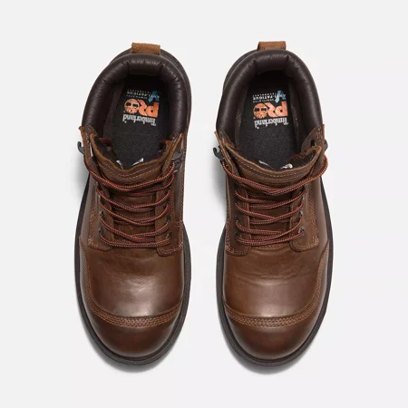 Timberland Pro Whitman 6-Inch Comp Toe WP Workboot, Brown Cooper, Size W 11