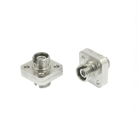 Unique Bargains Protective Square FC Flange Type Fiber Optic Attenuator Adapter 2 Pcs