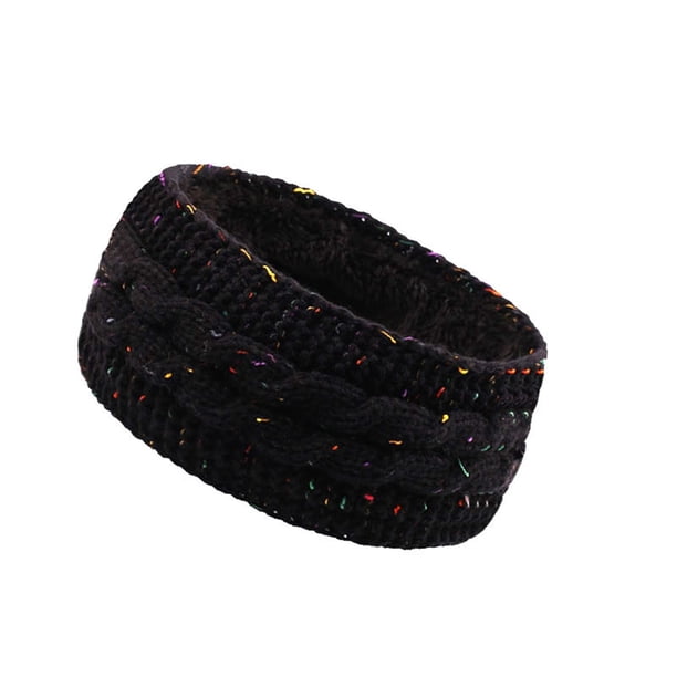 Accesorios para el pelo de forro polar de invierno. Diademas de punto de lana de otoño-invierno. Diademas deportivas y protectores de orejas europeos que mantienen el calor