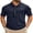 Navy Blue, variant on COOFANDY Polo Shirts for Men Short Sleeve Dry Fit Golf Polo T Shirt Quick Dry Performance Tactical Polos Black Collared Work Shirt