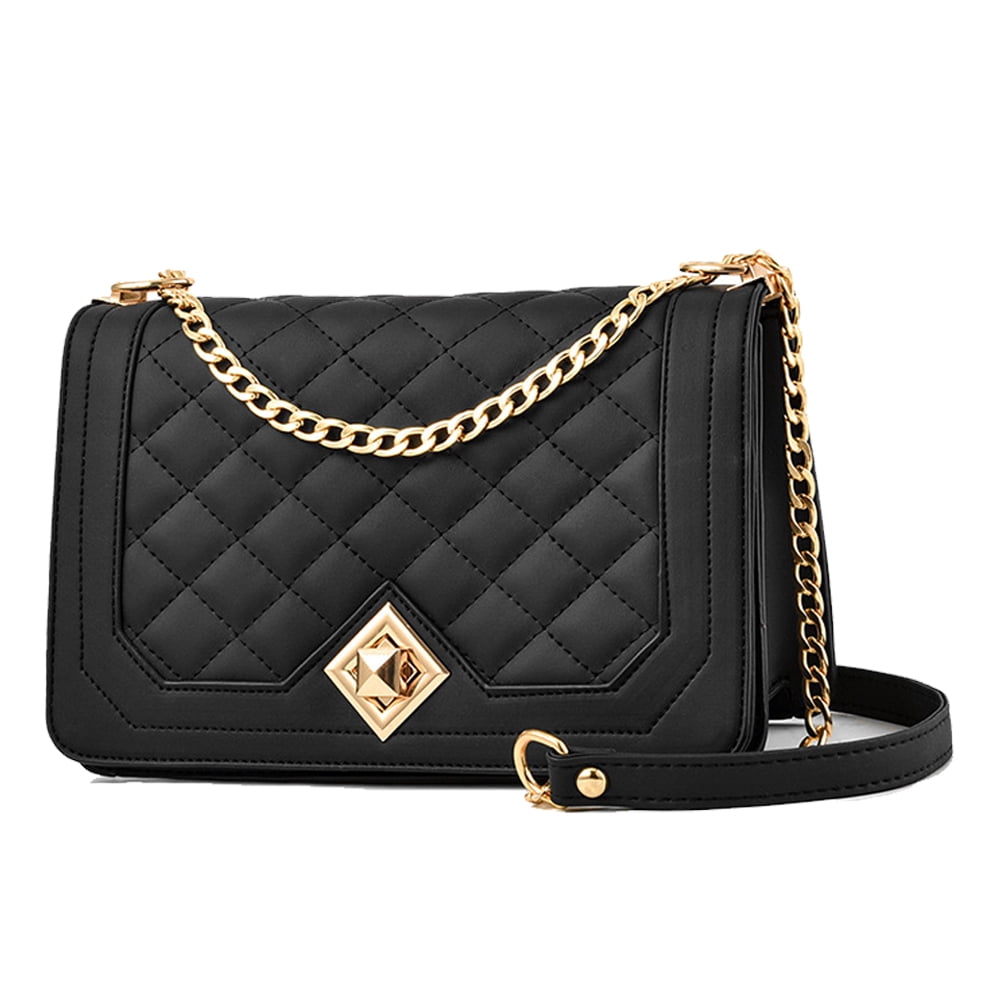Quilted leather small shoulder bag hot sale
