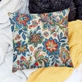 thumbnail image 3 of BANET Vibrant Floral Accent Throw Pillow Cover 22x22in, 3 of 6