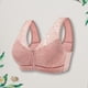 thumbnail image 4 of Conjunto de lencería Sujetador transpirable para mujer, sujetadores de encaje acolchados de soporte alto, ropa interior suave y cómoda para el día a día Kuymtek Rosa T 52 para Mujer, 4 of 5