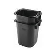 thumbnail image 4 of Executive Heavy Duty Pail Black Plastic 5 Quarts 9.3 w x 7.5 d x 8.5 h, 4 of 7
