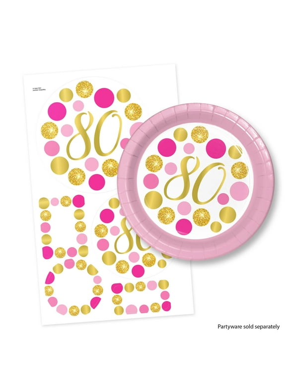 80th Birthday Party Decorations in 80th