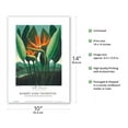 thumbnail image 2 of The Queen Flower (Bird of Paradise) - from the Temple of Flora - Vintage Botanical Illustration by Robert John Thornton c.1807 - Master Art Print 10in x 14in, 2 of 4