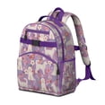 thumbnail image 2 of Goldendoodle Dog and Flower Floral Backpack for School,Cute School Bag,Schoolbag with Adjustable Shoulder Straps & Padded Back,15.25"x11.5"x5.25", 2 of 6