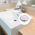 thumbnail image 5 of Uxcell 6Pack 23.5mm Sink Trim Overflow Cover Ring Double Layer Hole Insert in Cap, 5 of 5