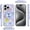 Emoji Smile Face, variant on XPM for Apple iPhone 14 /13 Phone Case, Pattern Design Hybrid with Invisible Ring Stand & Magnetic Back, Shockproof Protective Grip Cover for iPhone 14 / iPhone 13 (Emoji Smile Face)