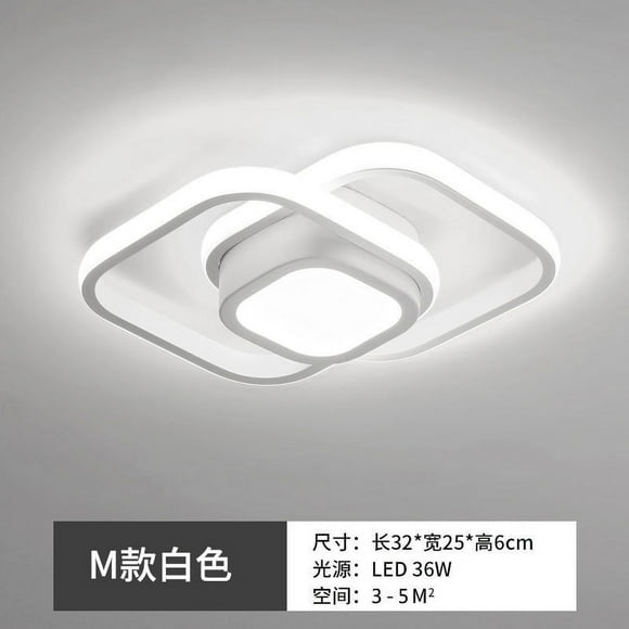 Yeacher Ceiling light ultra-thin LED aisle light modern minimalist entry foyer light Nordic style smart