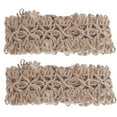 thumbnail image 3 of Shisuyan Hand Woven Rope Brown Hemp 2Pcs 79In X 1.4In, 3 of 8