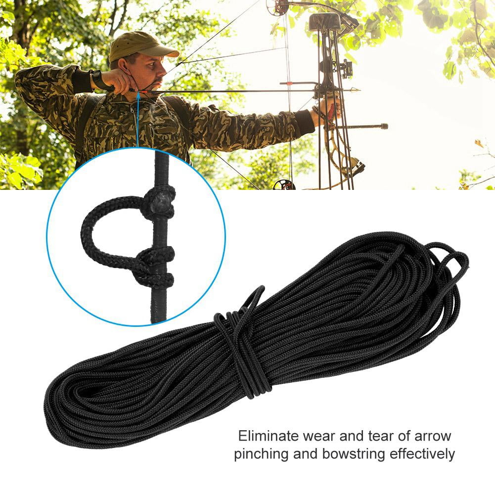 Higoodz Bow Release Loop, Bowstring D Loop,Archery Compound Bow String Nylon Nock Safe Release D