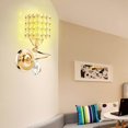 thumbnail image 1 of Modern Bedside Wall Lights Dining Room Hallway Light Crystal Wall Sconces Bedroom Wall Lamp, 1 of 5
