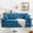 Blue, variant on Sailvan 83" Loveseat Sofa, Comfy Corduroy Cloud Couch with Deep Seat, Modern 2-3 Person Sofa for Living Room, Apartment and Small Spaces