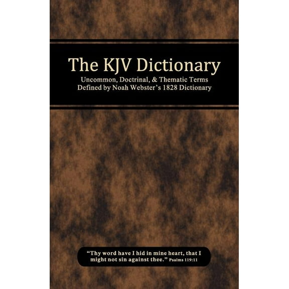The KJV Dictionary, (Paperback)