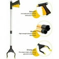 thumbnail image 3 of Heavy Duty Reacher, Non-Slip Grip Mobility Aid For Elderly, Foldable Grabber Reacher With Rotating Jaw, Long Arm Extender Aluminum Alloy Tool, Portable And Durable (32"), 3 of 5