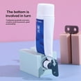 thumbnail image 2 of Multifunctional Manual Toothpaste Squeezer Bathroom Presser with Silicone Bottom PP Tube Squeezer, 2 of 7