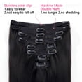 thumbnail image 4 of Extensiones de cabello humano real Mihugass, 70 cm, #1B, 4 of 6