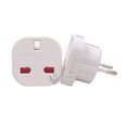 thumbnail image 2 of nipocaio Adaptateur de Voyage, [5 Pcs] Prises d'Adaptateur Blanc, 2 of 5