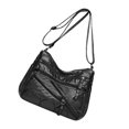 thumbnail image 3 of Bolso de hombro Zulema con múltiples bolsillos y correa ajustable Negro, 3 of 8