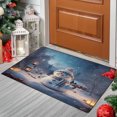 thumbnail image 1 of Ganfancp Alfombra Decorativa de Navidad Sala de Estar Alfombra Sucia Grande para Pies Dormitorio Alfombras de Cabecera Ofertas y Liquidaciones 1X Alfombrilla, 1 of 3