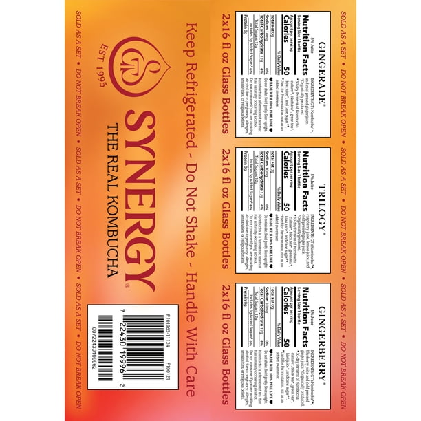 Synergy Kombucha 6pk - Popular goods for retail - Walmart Business