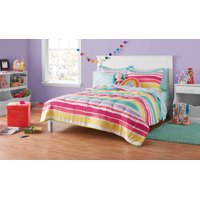 Your Zone Rainbow Stripe Coordinated Bedding Set, Multiple Sizes