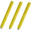 3 Pieces Replacement Stylus Pen Magnetic Drawing Pen for Free Play Magnapad Magnetic Drawing Board A to Z and Numbers 0-9 magnapad(Yellow)