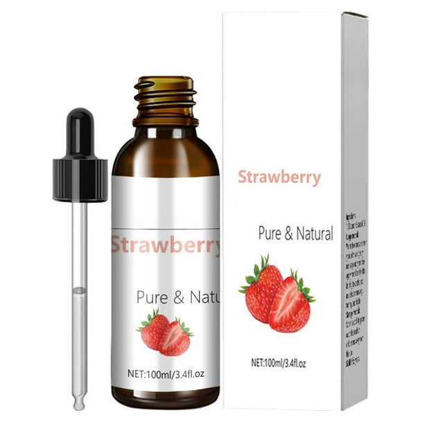 NEW Essential oils Essential Oil 100ml Strawberry Plant Unilateral Oil For Facial Care Head Massage Scraping Humidifier Additives(buy 2 get 10% off)