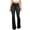 Women Black Pants, variant on Tuphregyow Women's High Waist Wide Leg Flared Jeans with Pockets and Button Detail, Classic Relaxed Casual Skinny Jeans Ladies Slim Denim Pants Black M