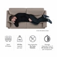 thumbnail image 5 of Coventry 73W Sofa in Tan Microsuede, 5 of 8