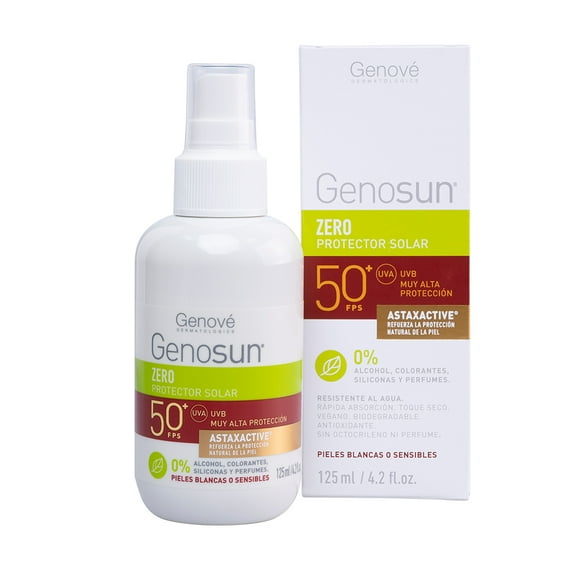 GENOSUN ZERO (VITAMINA E/CAROTENO ) PROTECTOR SOLAR SPRAY SPF 50 C/125 ML GENOVE