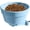 Blue, variant on Detachable 590ML Pet Cage Bowl 13.5X7CM Portable Food Water Feeder For Dog Cat Bird Travel Kennel Use