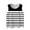 Black, variant on Girls Summer Tops Kids Crewneck Tank Tops Cute Striped Printed Sleeveless Shirt Blouse 3-15 Years