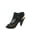 Black, variant on Shaky-S Women's Fashion Open Toe Ankle Strap Buckle Chunky Heels Strappy Sandals Shoes