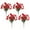 I, variant on Ke1Clo Outdoor Artificial Flowers Set Realistic Silk Plants Weather Resistant Garden Decor Patio Landscape Arrangements