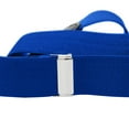 thumbnail image 4 of Buyless Fashion Button End 2 Pack Suspenders for Men - 48" Adjustable Straps 1 1/4" - Y Shape - 5113-2-Royal-Blue, 4 of 7