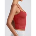 thumbnail image 3 of PINKMSTYLE Débardeurs Basiques pour Femmes à Encolure Dégagée Doublée Débardeurs Ajustables d'Été Sans Manches, 3 of 7