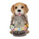 thumbnail image 2 of Perro Cachorro Con Energía Solar, Regalo De Navidad Luz Para Mascotas Con Energía Solar Impermeable Con Canasta De Flores Para Césped Al Aire Libre, 2 of 7