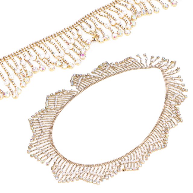 Rhinestone Fringe, Highly Durable Rhinestone Tassel Premium Material Widely for DIY for Bag for Clothes