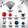 thumbnail image 5 of Spider Cake Topper with Spider Web Balls Stars for Boys Men Birthday Party Baby Shower Supplies, 5 of 8