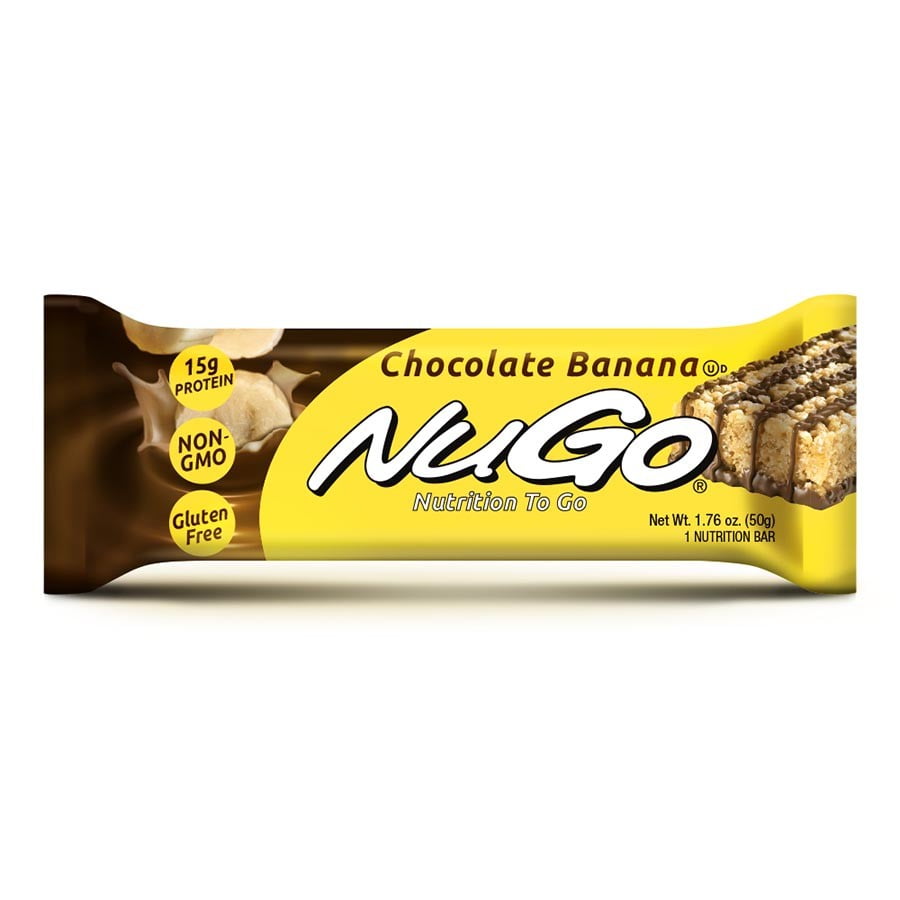 Nugo Protein Bars Family Chocolate Banana 15, 1.76 Oz, Bars Per Box