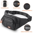 thumbnail image 2 of GEEDIAR Fanny Pack for Women Men Belt Bag with 4 Pockets Crossbody Waist Pack Adjustable Strap Black, 2 of 7