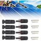 thumbnail image 1 of Conector solar, conector mc4, conector PV, conector solar fotovoltaico, conectores de cable de panel solar macho/hembra, sello impermeable, para panel solar fotovoltaico, 4 pares esquí esquí Gafas de esquí, 1 of 5